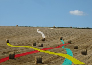 Installation Land-Art Grisy-Code 2012 (rsum)