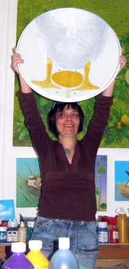 essai de parabole bien haut