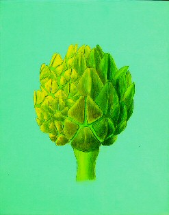 tableau 2 : un artichaut fait de pattes de chien