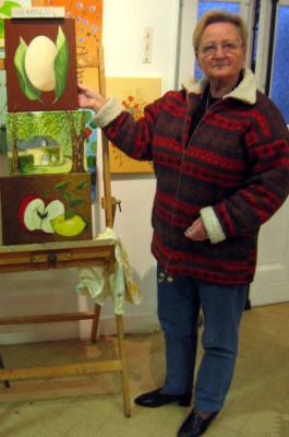 Trois tableaux significatifs de la versatilit de cette artiste.