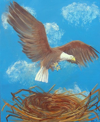 nid d'aigle, proposition pour une parabole