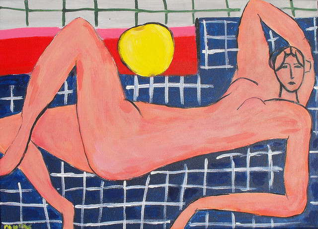 L'art et la pomme : Martine Lauwerie interpte un tableau de Matisse