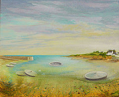 Locmaria, Ile de Groix, maree basse