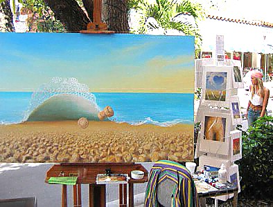 Coast Guard painting day 4 : Corks pops...