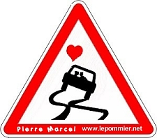 les detournements de panneaux de Pierre Marcel